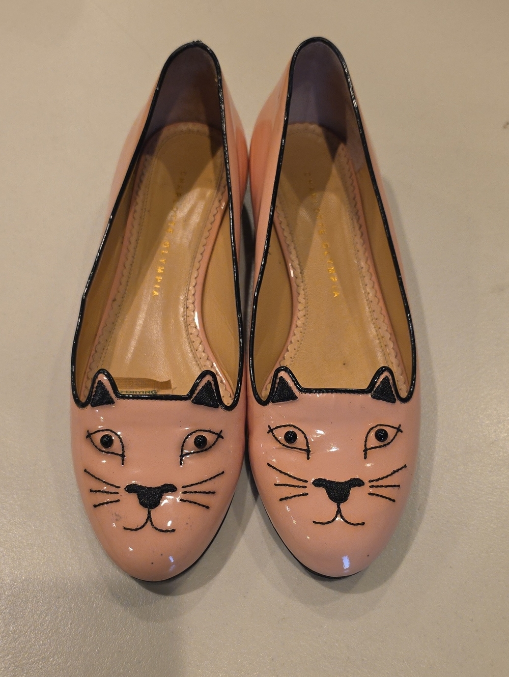 Charlotte Olympia Kitty Ballet Flats